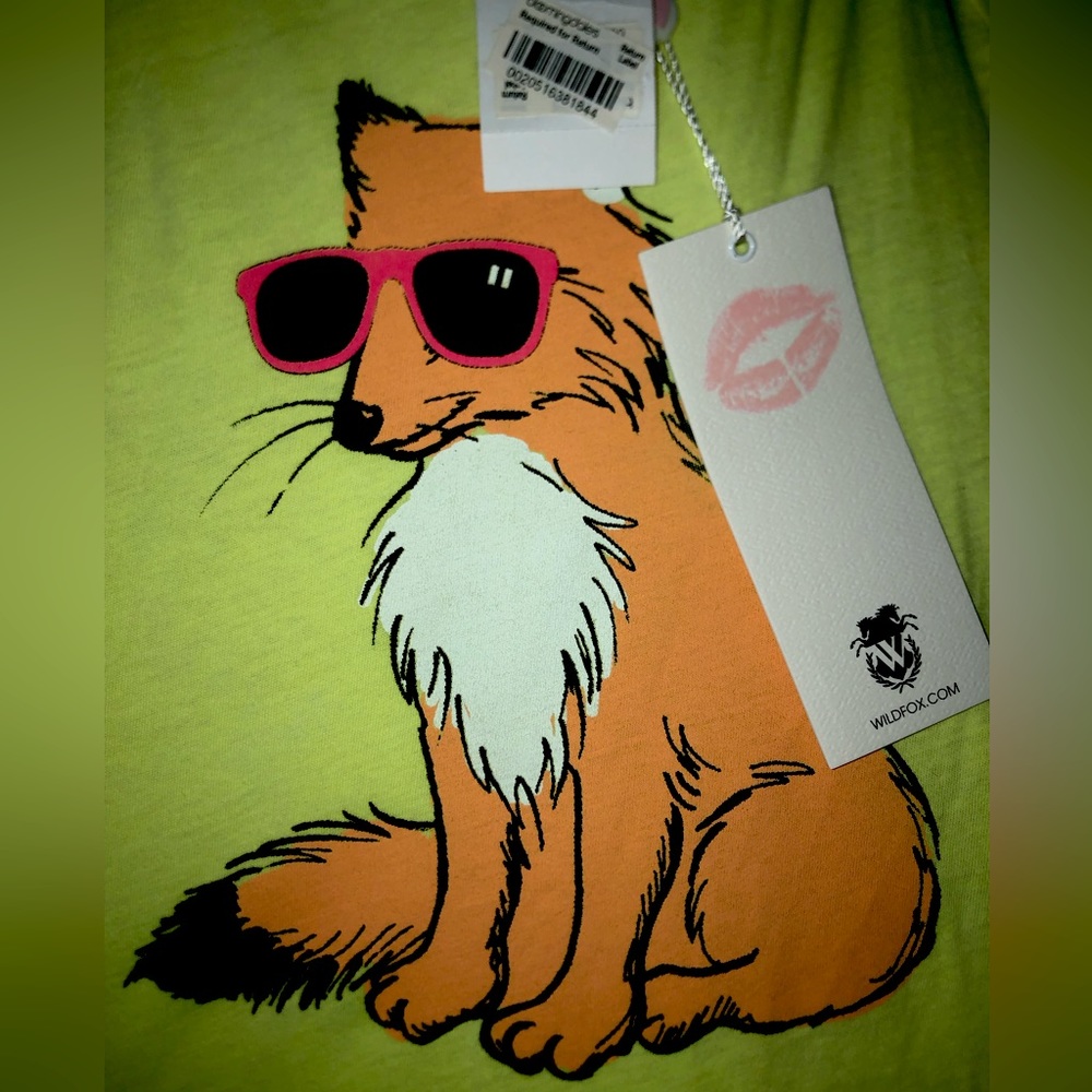 Wild fox 🦊 Neon Tank